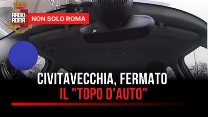 Stazione di Civitavecchia, preso dalla Polizia il Topo d'auto