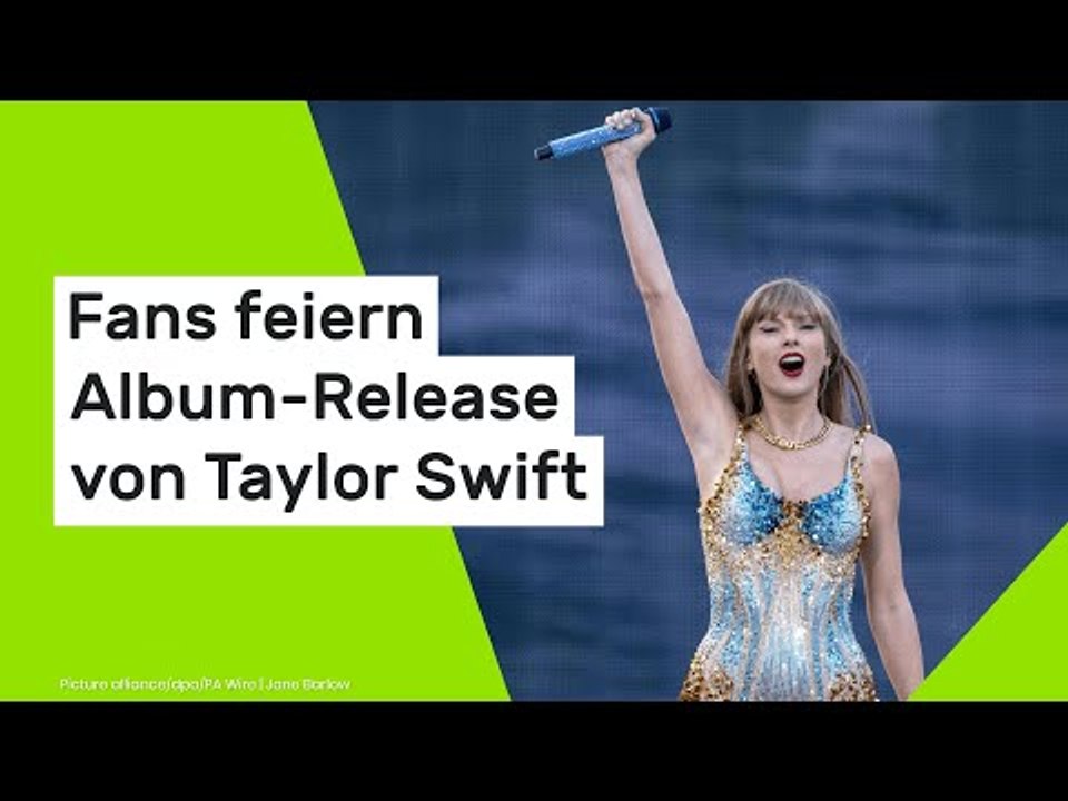 Fans feiern Album-Release von Taylor Swift