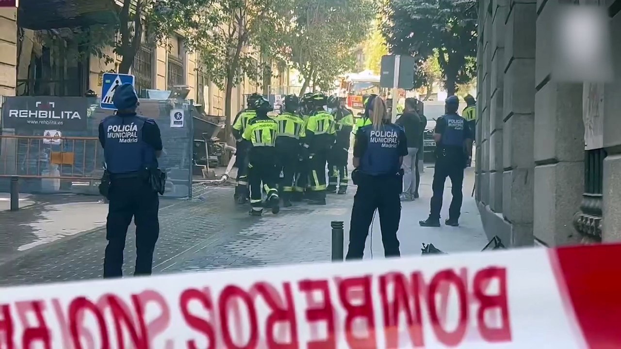 Effondrement d’un immeuble à Madrid : quatre disparus et dix blessés