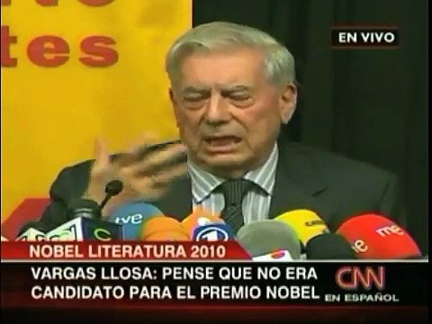 Vargas Llosa Nobel de Literatura