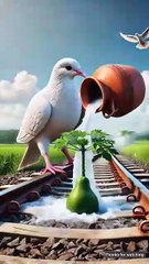 Kabootar Ka Papita 🌱💔 This emotional AI short tells the whimsical yet heartfelt tale of a humble kabootar 🕊️
