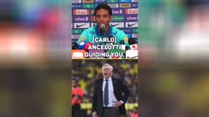 Ancelotti gives Brazil ‘a different weight’ – Rodrygo