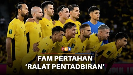 FAM pertahan ‘ralat pentadbiran’ punca pertikaian pemain warisan