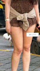 Bollywood Actress Giorgia Andriani was Seen in Juhu Mumbai 🔥🌹❤️