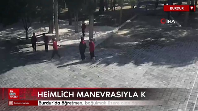 Burdur’da öğretmen, boğulmak üzere olan öğrenciyi kurtardı