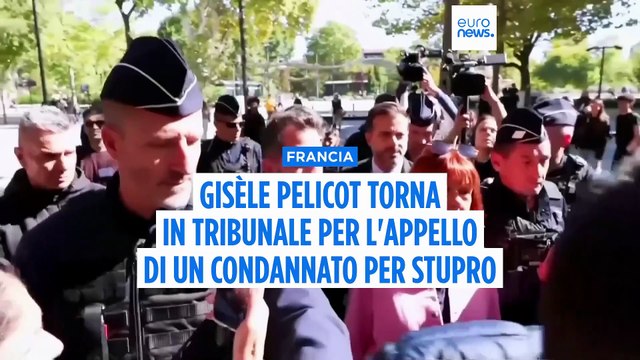 Gisèle Pelicot torna in tribunale: inizia processo appello di uno dei condannati per stupro