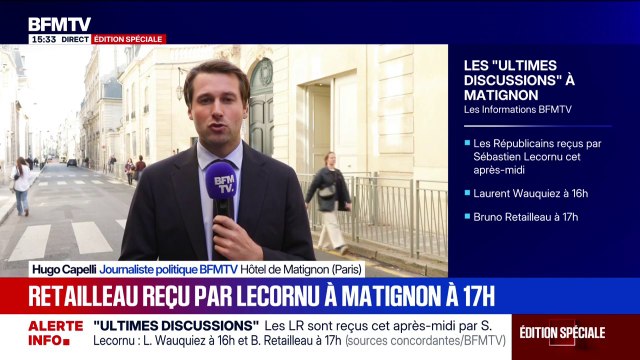 Laurent Wauquiez et Bruno Retailleau seront reçus séparément par Sébastien Lecornu à Matignon cette après-midi