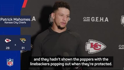Mahomes explains what went wrong in huge 99-yard pick six