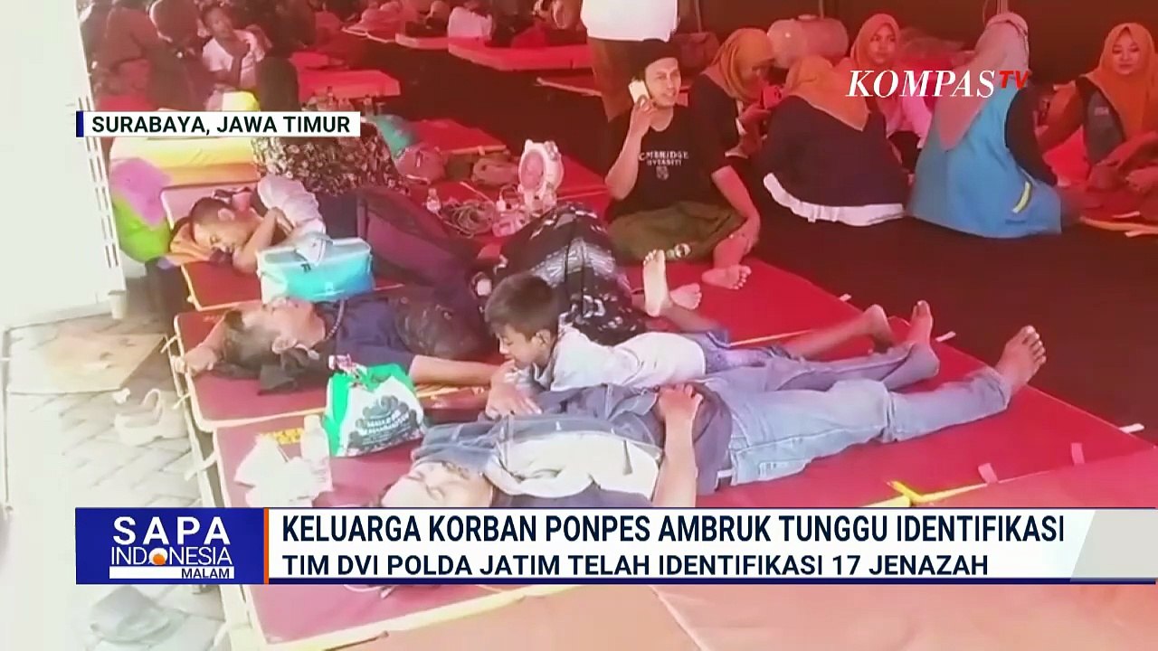 67 Korban Meninggal, Polda Jatim Pastikan Usut Penyebab Ponpes Al-Khoziny Ambruk | SAPA MALAM