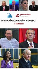 Bir dakikada bugün ne oldu?