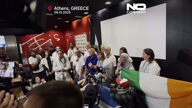 Greta Thunberg deportata da Israele dopo aver partecipato alla flottiglia di aiuti per Gaza