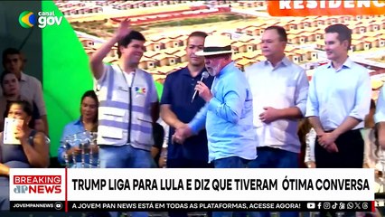 Trump elogia Lula, Haddad tenta salvar MP e Fufuca desafia o PP | BREAKING NEWS