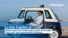 La Fiat Topolino édition spéciale Vilebrequin pour prolonger l’été, avec une autonomie limitée