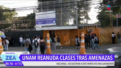 La UNAM reanuda actividades tras el asesinato de un estudiante