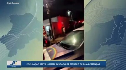 População mata homem acusado de estupro de duas crianças