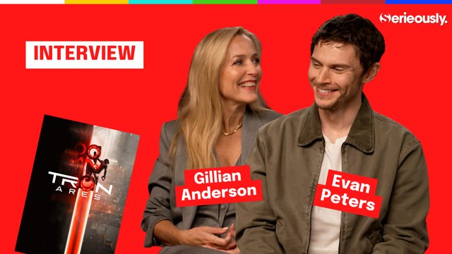TRON ARES : Evan Peters et Gillian Anderson répondent à nos questions