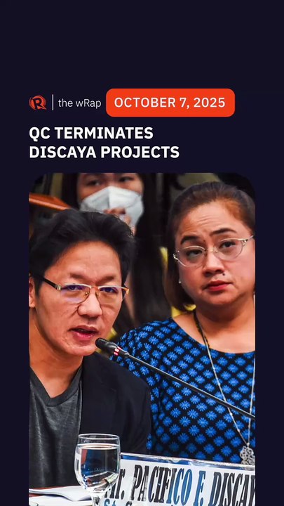QC terminates Discaya projects a month after kickback allegations vs city solons