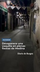Desaparece una vaquilla en plenas fiestas del Rosario en Medina de Pomar