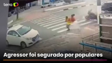 Homem é preso após agredir e morder mulher durante tentativa de roubo em Guarujá