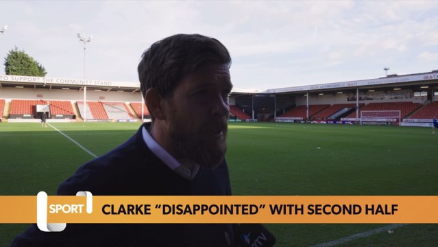 “We are disappointed!” | Darrell Clarke | Walsall 2-1 Bristol Rovers