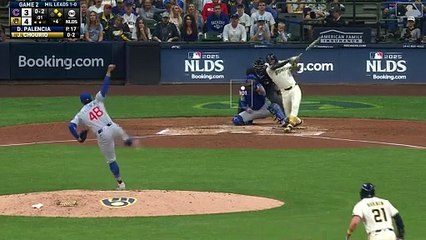 Jackson Chourio, una vez más, hizo historia en Postemporada