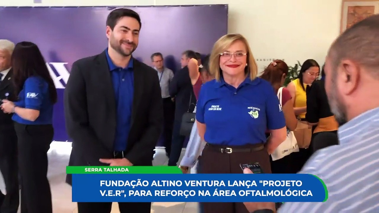 Lançamento do Projeto V Visão em Rede em Serra Talhada: Inovação e Tecnologia para a Saúde Ocular no SUS