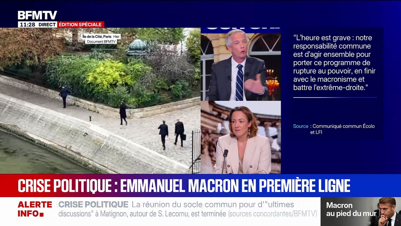 EXCLUSIF - Panique à BFM TV à propos des images d'Emmanuel Macron marchant seul : La chaîne multiplient les versions contradictoires depuis hier !