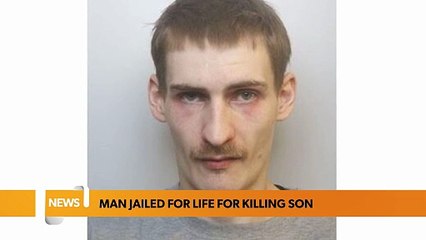 Father jailed for life after killing son