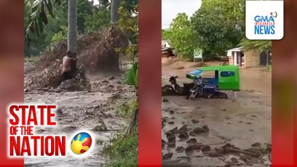 122 pamilya inilikas dahil sa biglaang baha; 4 sugatan | SONA