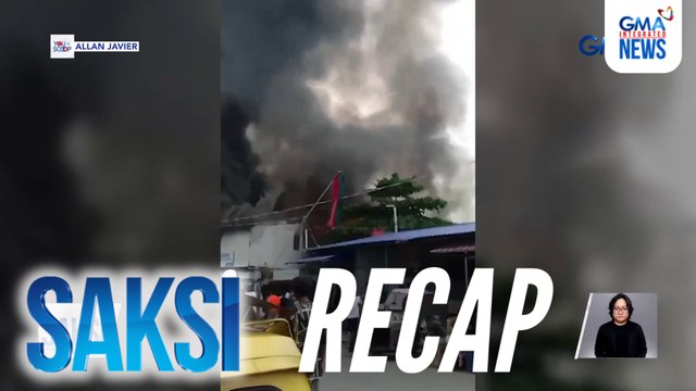 Saksi: (Part 1) Tindahan ng hardware at katabi nitong gusali, nasunog; DOJ Sec. Remulla, itinalaga bilang bagong Ombudsman; Pagtatapos ng habagat season