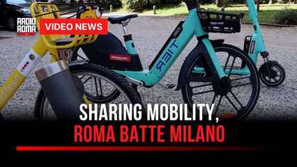 Sharing mobility, Roma batte Milano