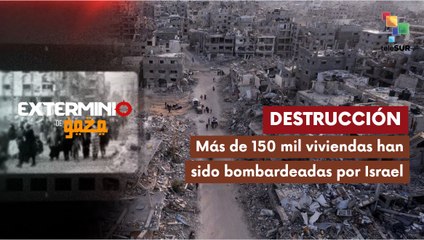 Más del 70% de la infraestructura en Gaza han sido destruidas por Israel