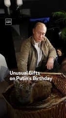 Unusual Gifts on Putin’s Birthday
