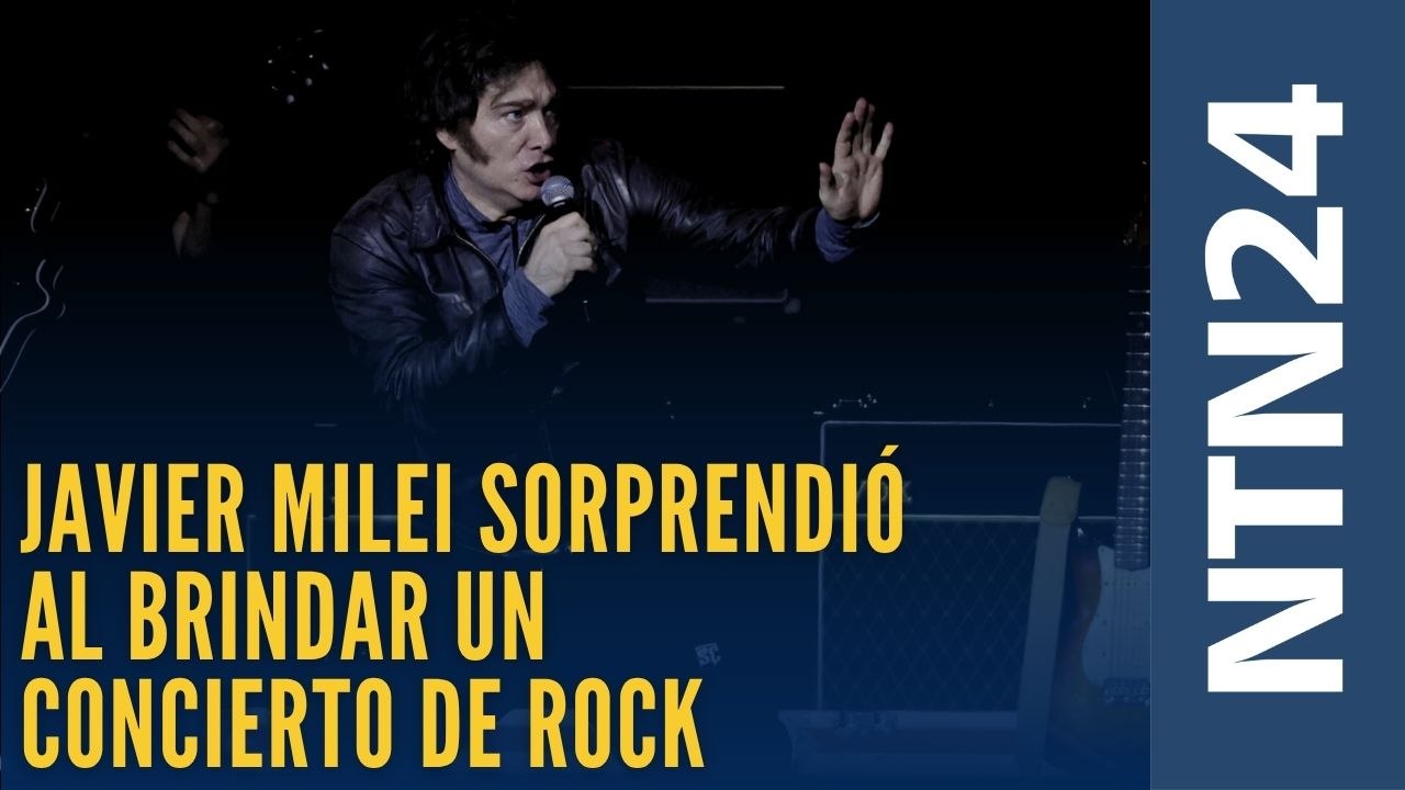 El presidente argentino Javier Milei sorprendió...