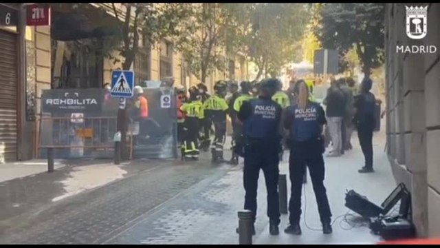 Spagna, crollo di un edificio a Madrid: dispersi e feriti