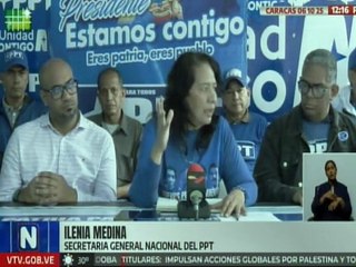 Secretaria Gral. del PPT: Venezuela tiene una política exterior respetuosa del derecho internacional