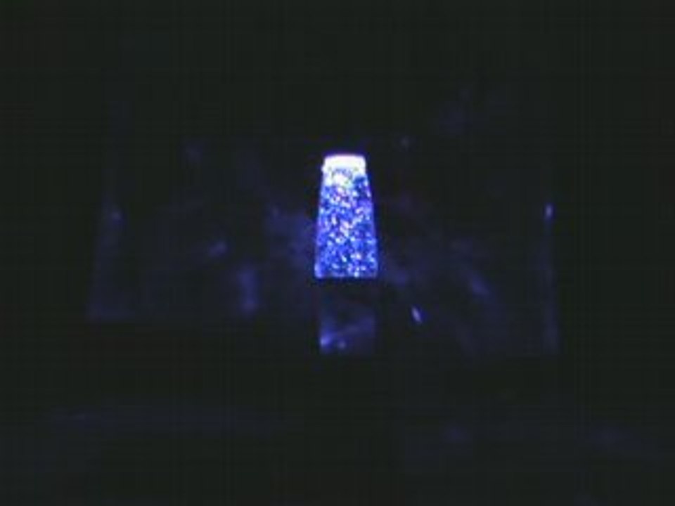 Lampe à paillettes dauphins