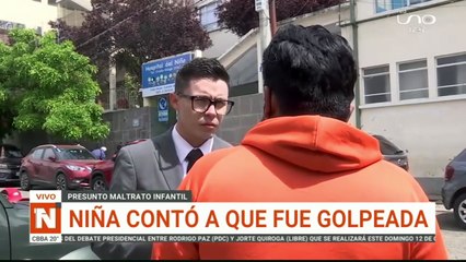 PRESUNTO MALTRATO INFANTIL, NIÑA CONTÓ QUE FUE GOLPEADA
