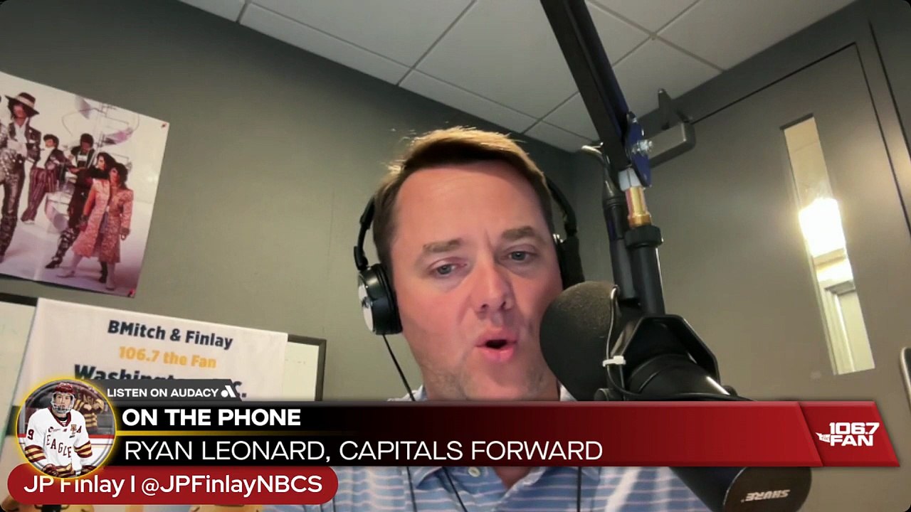 Capitals Rookie Ryan Leonard On Rookie Hazing I BMitch & Finlay