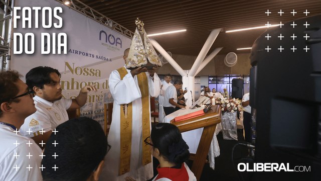 Aeroporto Internacional de Belém recebe Imagem Peregrina no batismo de aeronaves
