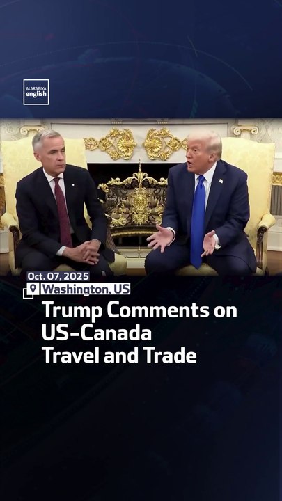 Trump Comments On US-Canada Travel and Trade