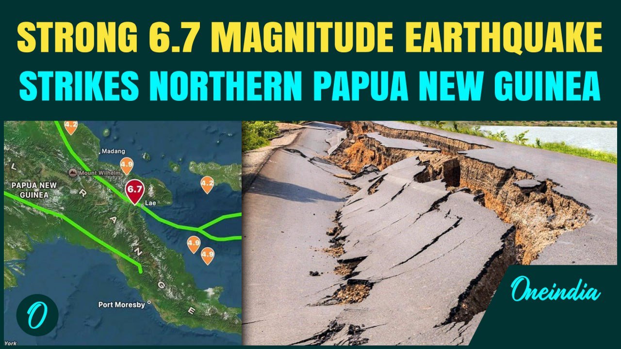 Papua New Guinea Earthquake BREAKING | Massive 6.7 Magnitude Earthquake SHAKES Lae City | Details