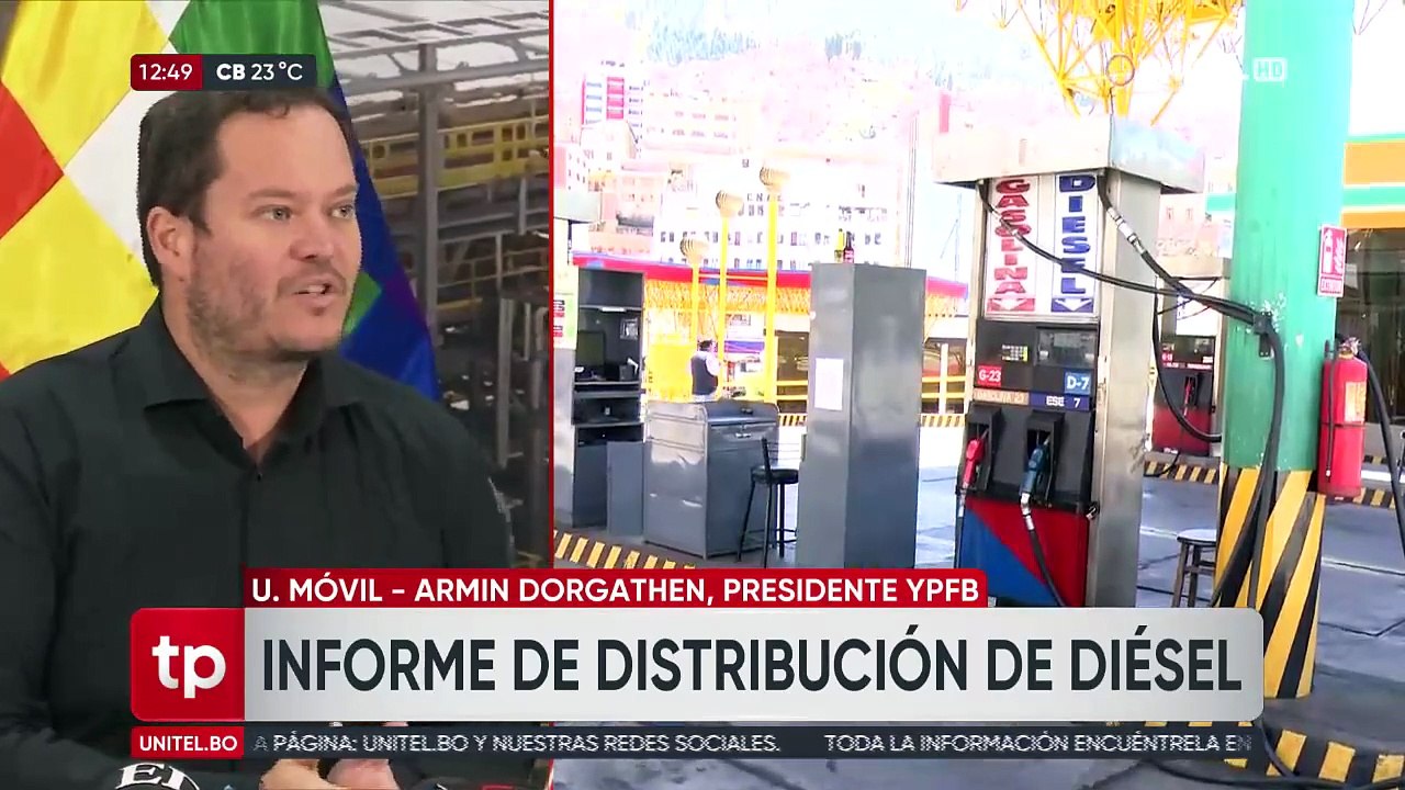 YPFB no puede garantizar abastecimiento de combustible si el Ministerio de Economía no facilita dólares, dice Dorgathen