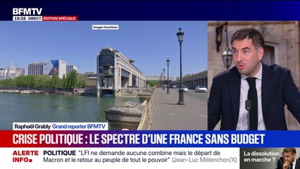 LE RADAR BFM - Crise politique: le spectre d'une France sans budget