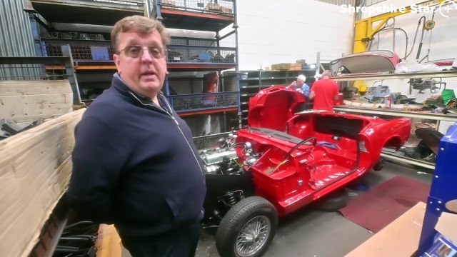 The Shropshire Spitfire is a Spitfire Car that is being lovingly to restired to be sold to make money for Severn Hospice, and we meet the team behind it.