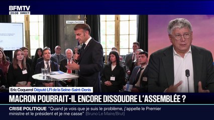 "On sera prêts", assure Éric Coquerel (LFI) à propos d'une dissolution