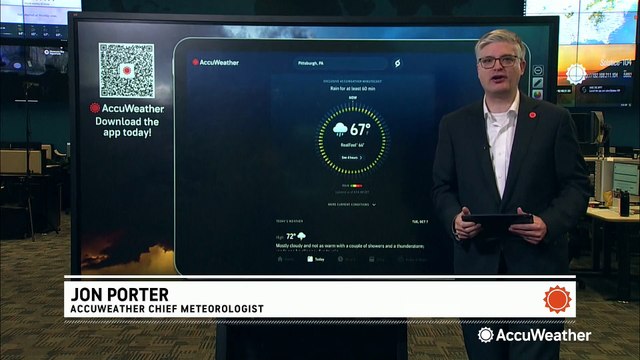 Lightning alerts on the free AccuWeather app