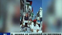 Pueblos del mundo se solidarizan con Palestina en masivas movilizaciones