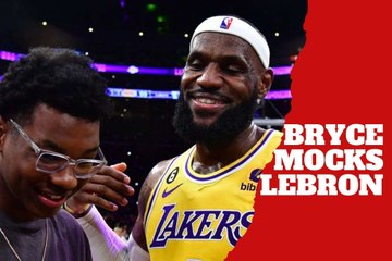 Bryce James makes fun of LeBron James in a resurfaced video that went viral