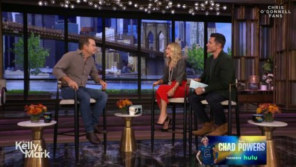 Chris O'Donnell on 'LIVE with Kelly & Mark' | October 7, 2025